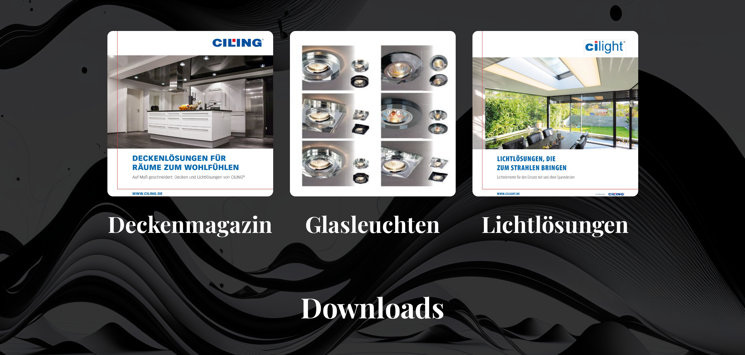 Deckenmagazin Broschüre - Downloads